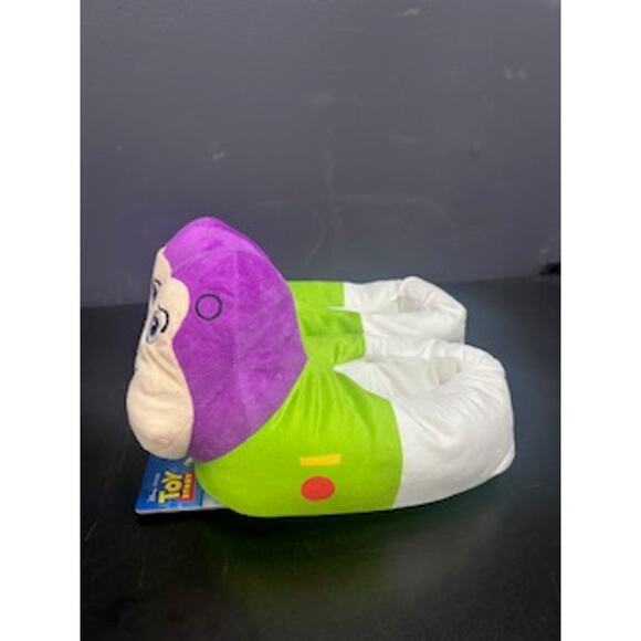 NWT- Kids' Buzz Lightyear Slippers - White - Medium - Picture 5 of 5